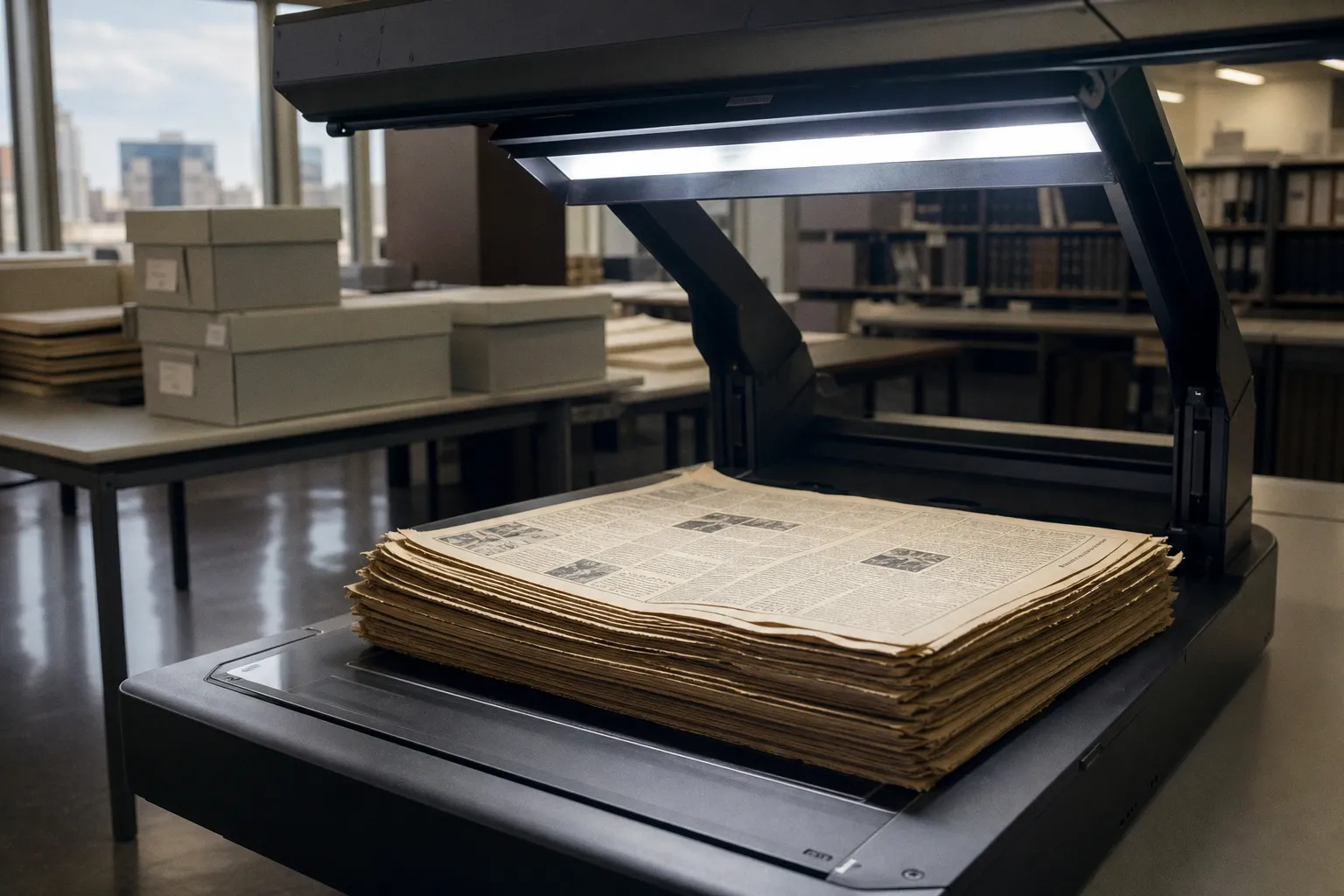 Newspaper archives online: data and access verification list